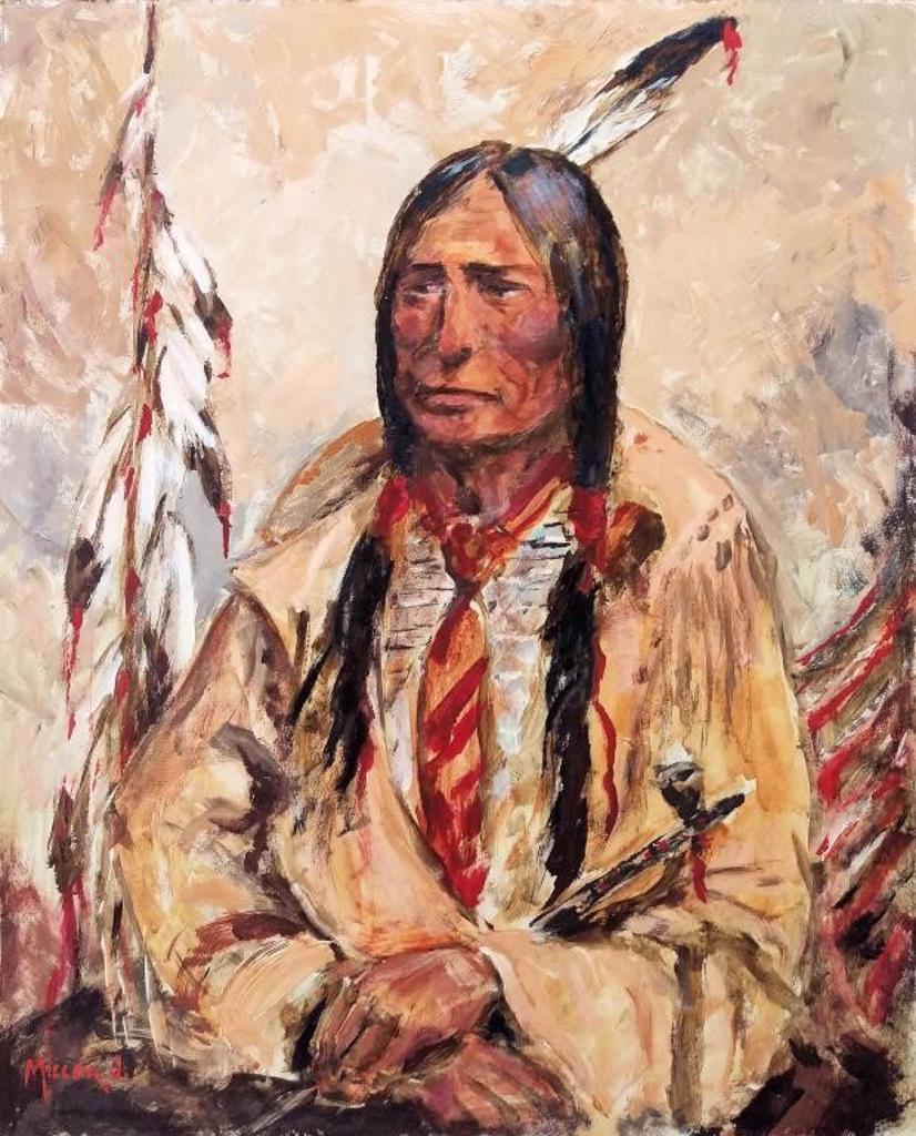 James Millar (1897-1977) - Crazy Horse, Sioux Indian Chief, January 1977