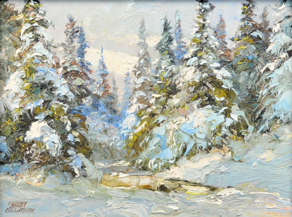 Robert James Callaghan - Snow Laden Pines