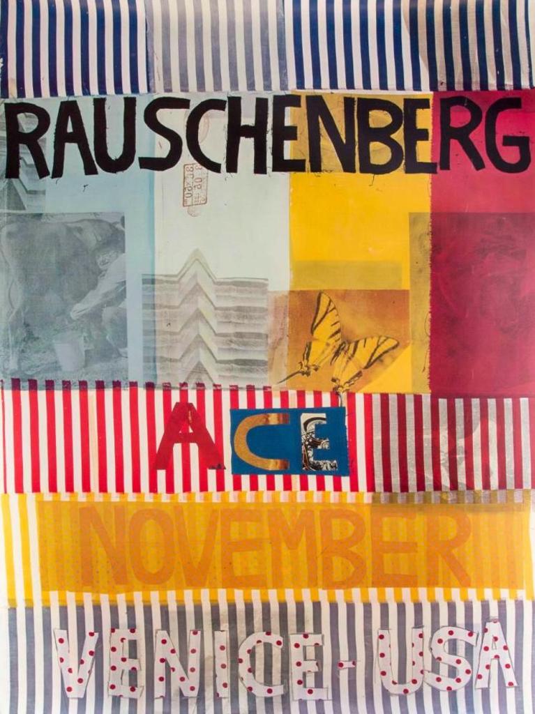 Robert Rauschenberg (1925-2008) - ACE Gallery - Venice Poster