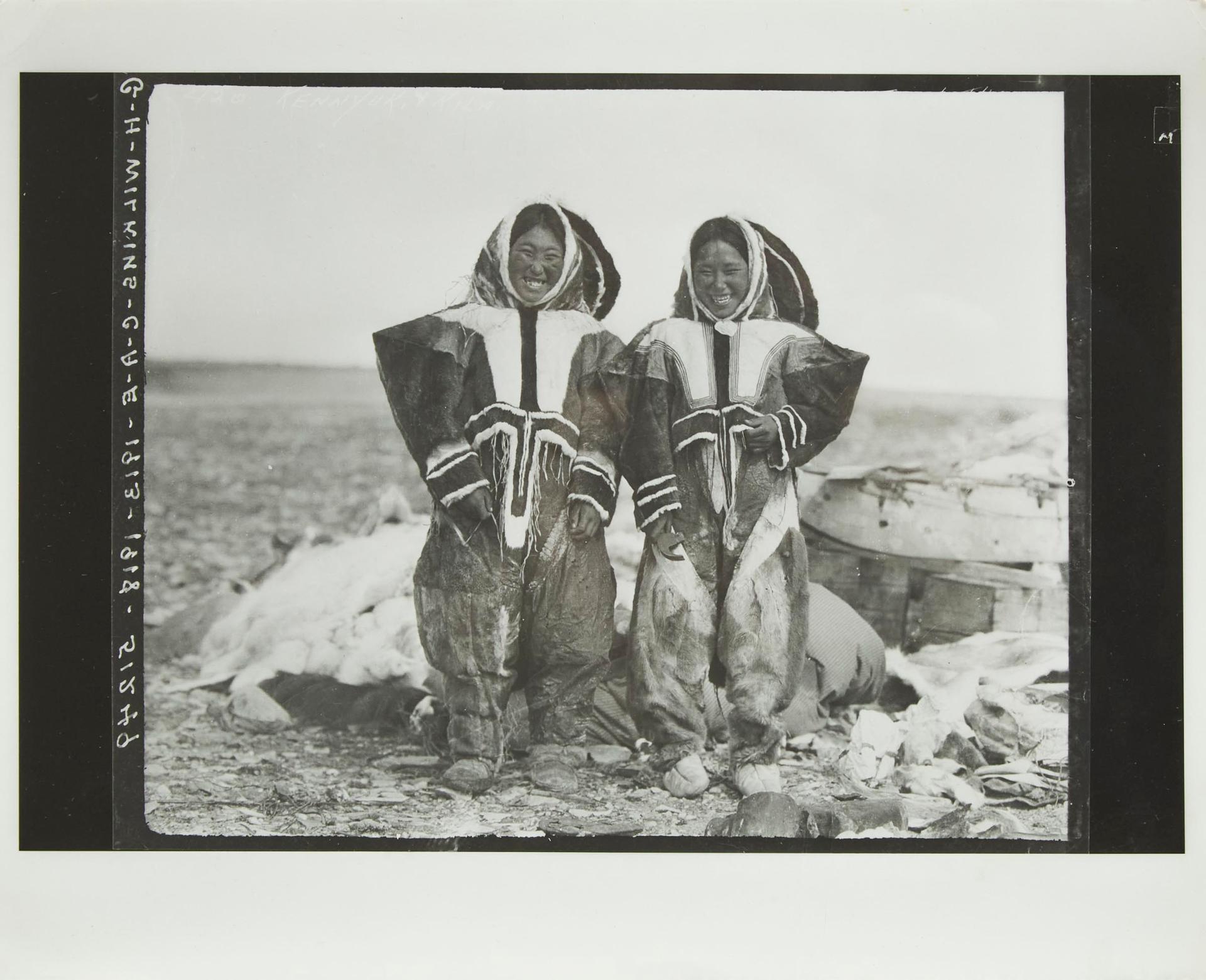 Arctic Exploration) Lot of Four Photographs - 1958 Cape Dorset Expedition Photograph By Charles Gimpel. Three Photographs From Images By Sir George Hubert Wilkins Mc Bar (1888-1958), Vilhjalmur Stefansson 1913-1918 Canadian Arctic Expedition