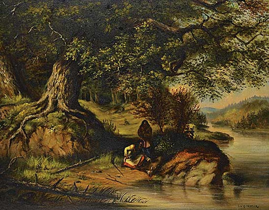 Alfred Worsley Holdstock (1820-1901) - Hunters