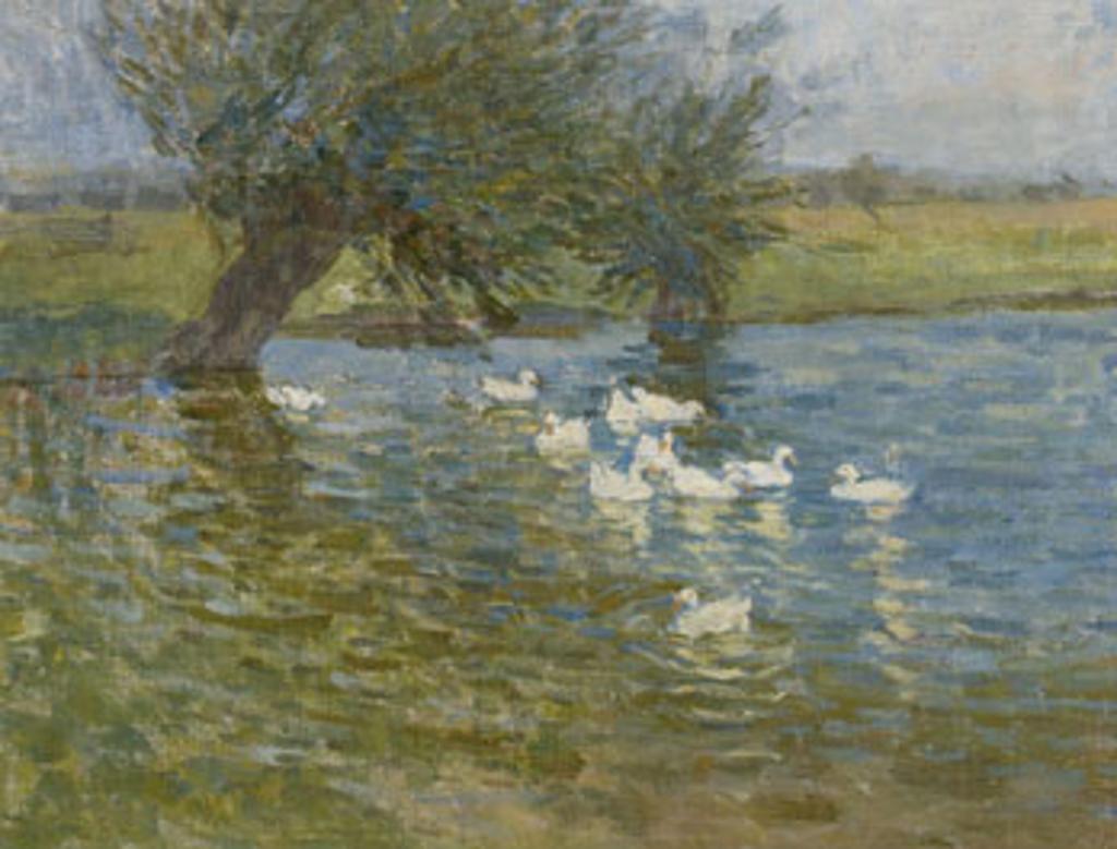 Helen Galloway McNicoll (1879-1915) - Ducks on a Pond