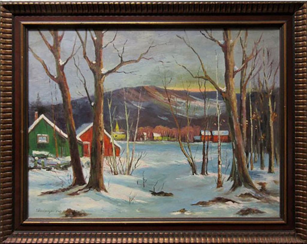 Yvette Boulanger (1932-2015) - Winter Scene