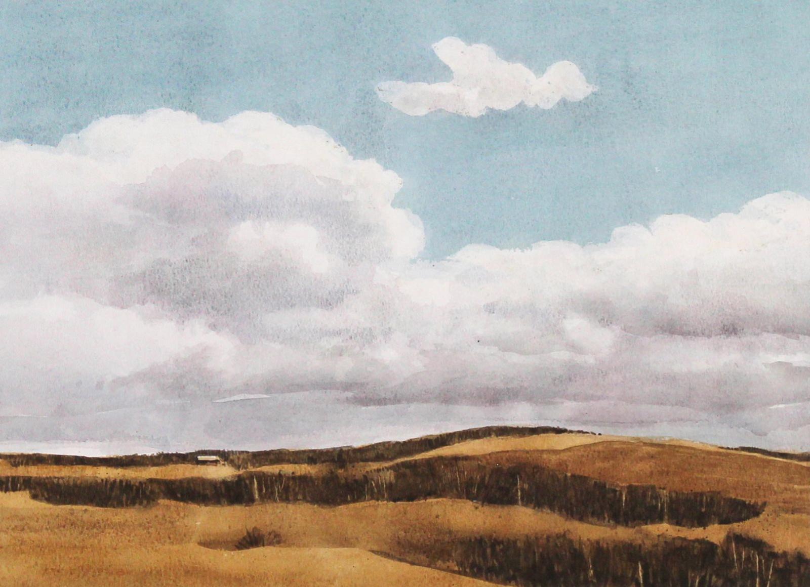 Steven Joseph (Steve) Kiss (1933) - South of Calgary, April