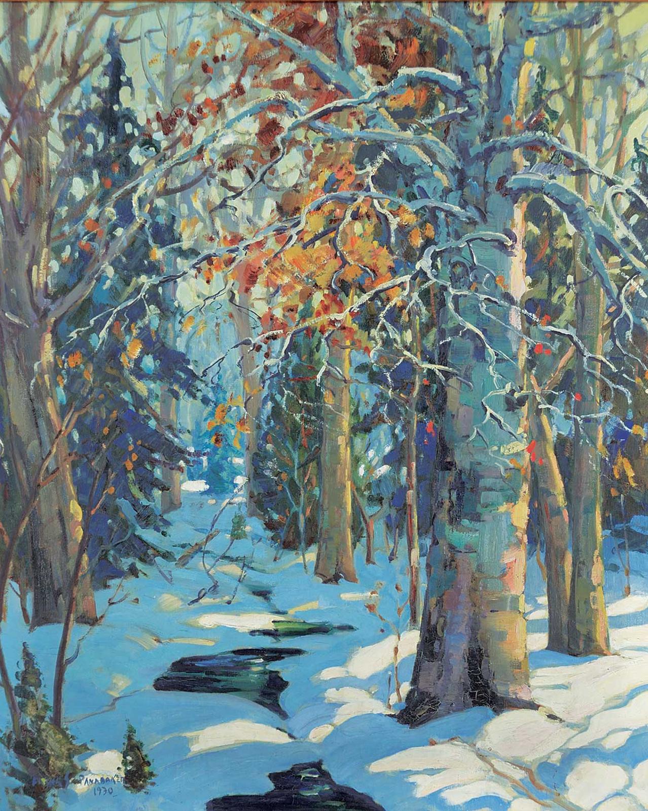 Frank Shirley Panabaker (1904-1992) - Untitled - Winter's Quiet