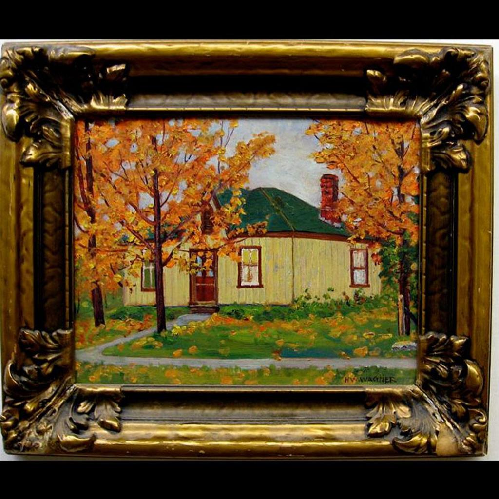 Herbert William Wagner (1889-1948) - House In Autumn