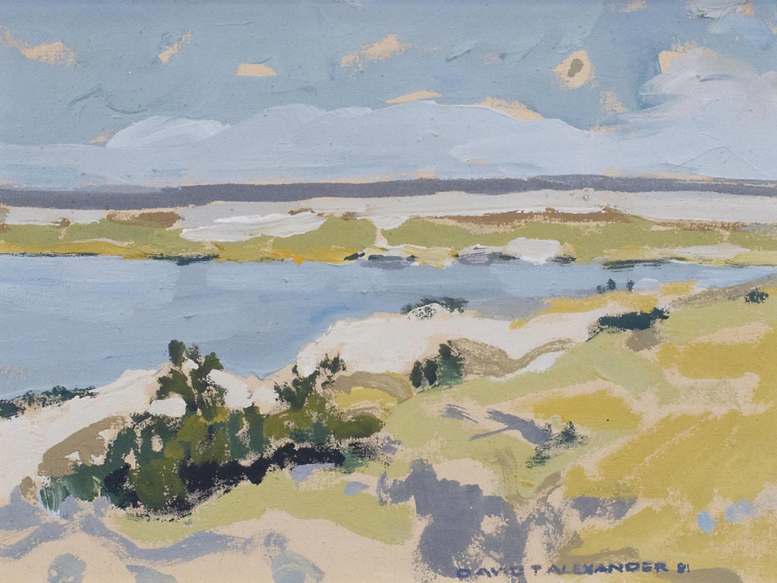 David T. Alexander (1947) - Blackstrap Lake; 1981