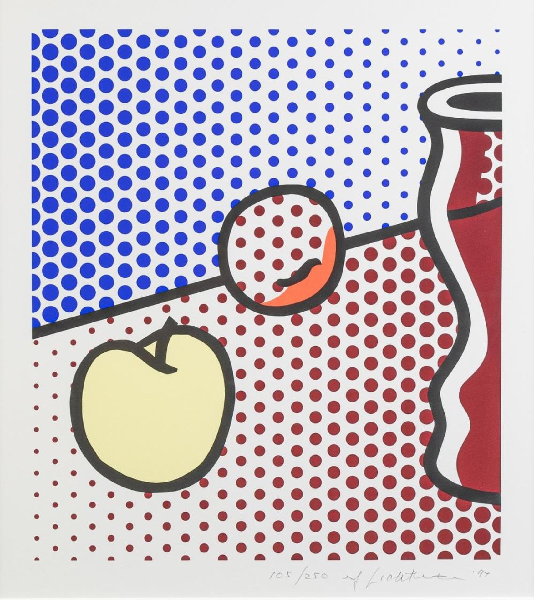Roy Lichtenstein (1923-1997) - Still Life with Red Jar