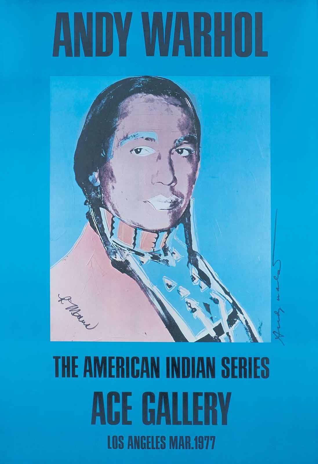 Andy Warhol (1928-1987) - The American Indian Series, Ace Gallery, Los Angeles