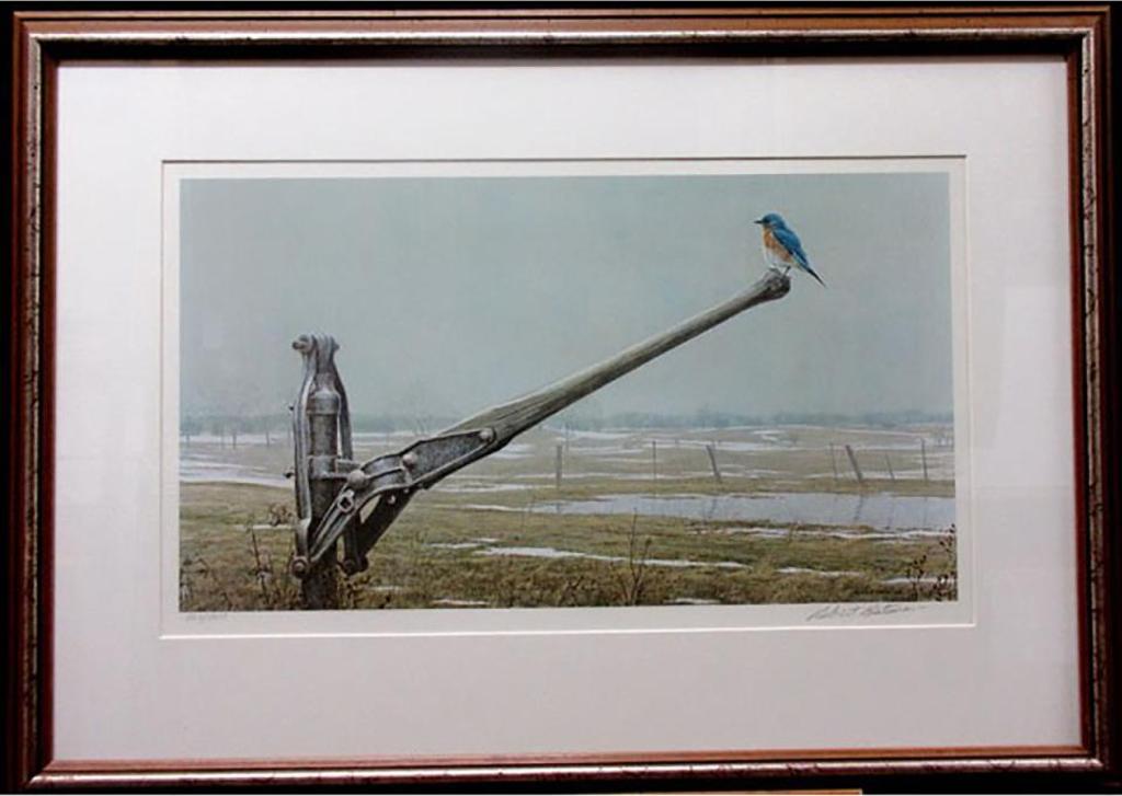 Robert Mclellan Bateman (1930-1922) - Early Spring Bluebird