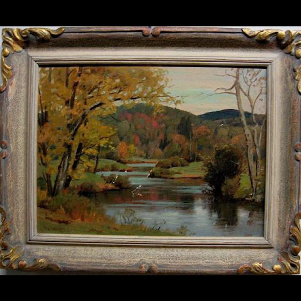 Frederick Henry Brigden (1871-1956) - Stream In Autumn, Eastern Townships, Quebec