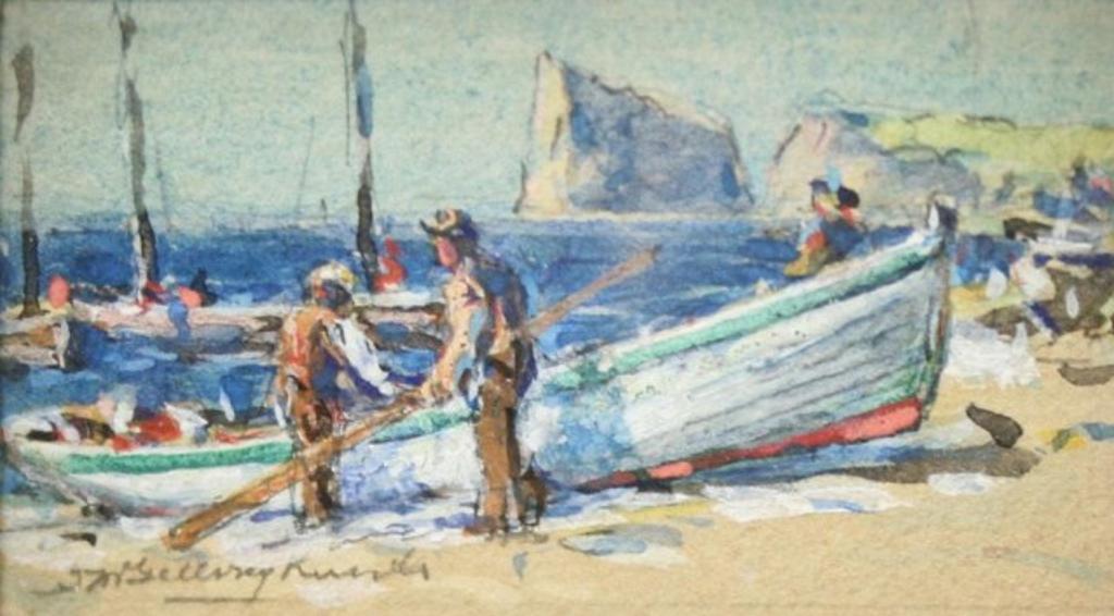 Elizabeth Annie Mcgilllivray Knowles (1866-1928) - Perce Fishermen
