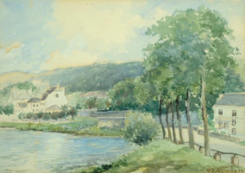 William Edwin Atkinson (1862-1926) - French Village