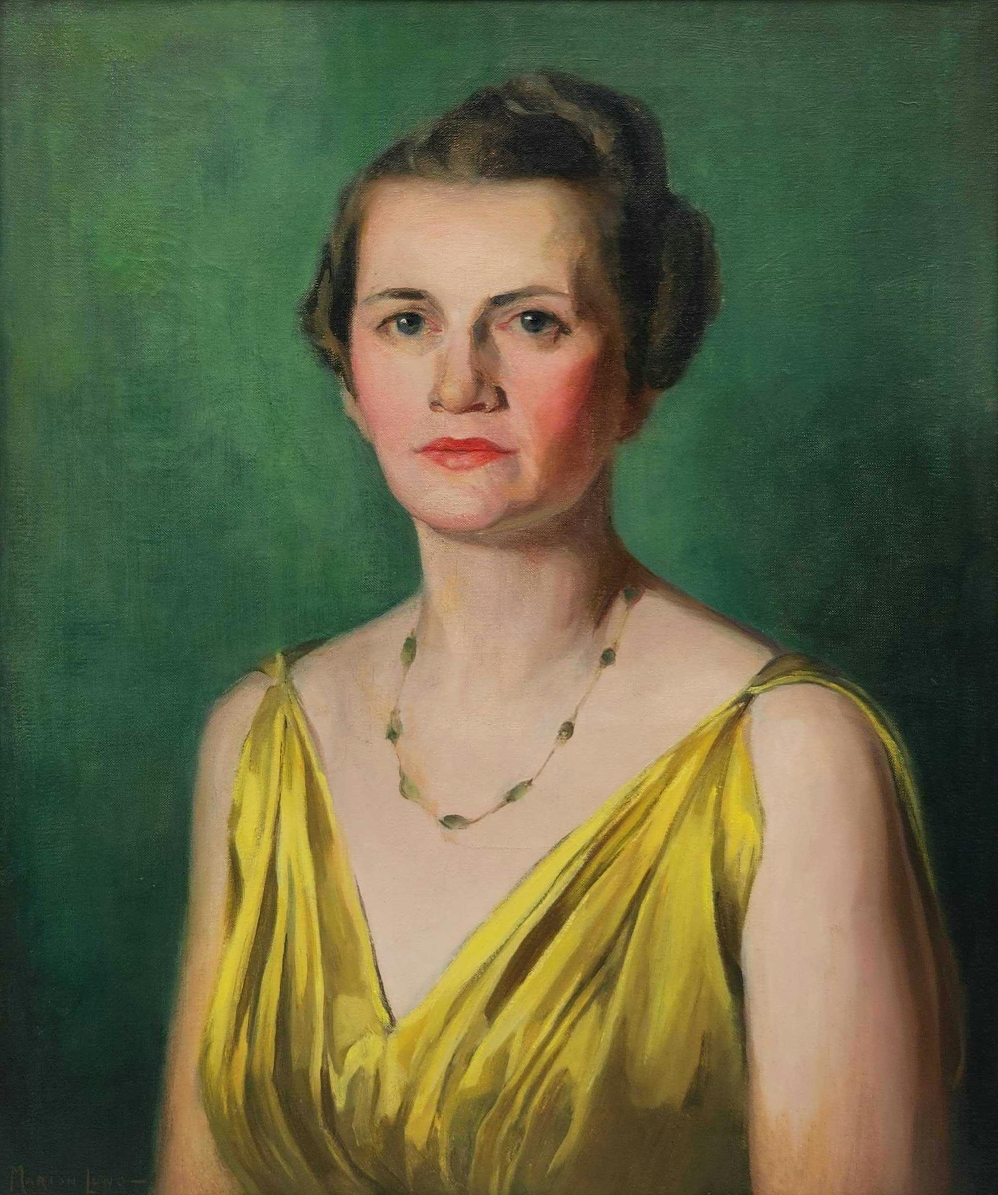 Marion Long (1882-1970) - Portrait of Sydnie Phyllis Langdon Edwards