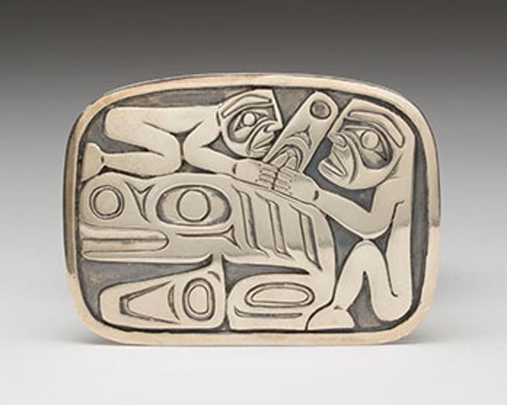 William Ronald (Bill) Reid (1920-1998) - Haida Art (Killer Whale and Humans)