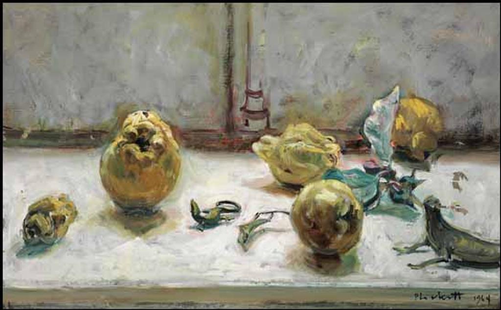 Joseph (Joe) Francis Plaskett (1918-2014) - Still Life with Fruit on a Table