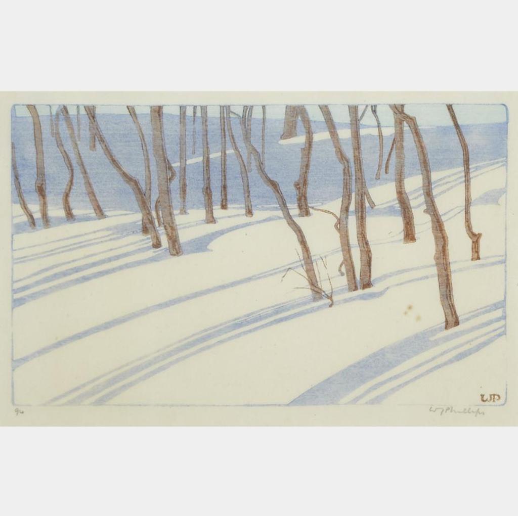 Walter Joseph (W.J.) Phillips (1884-1963) - The Red River In Winter