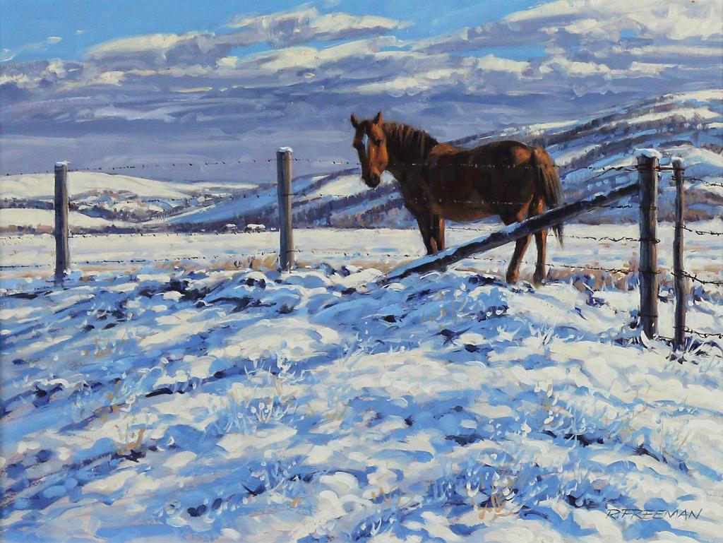 Richard (Dick) Audley Freeman (1932-1991) - Lonely Pony; 1988