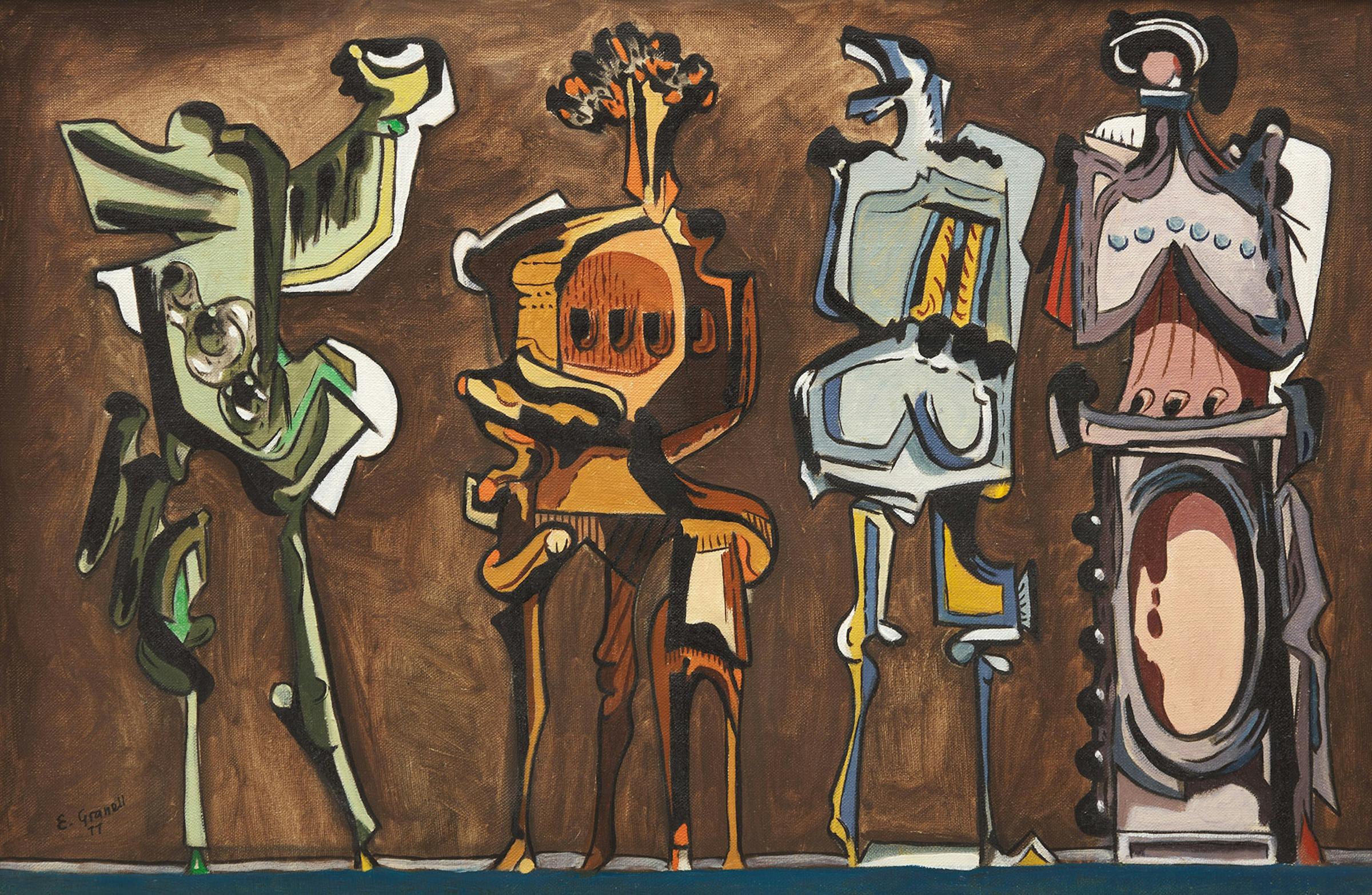Eugenio Fernández Granell (1912-2001) - El Mensajero Inesperado (The Unexpected Messenger)