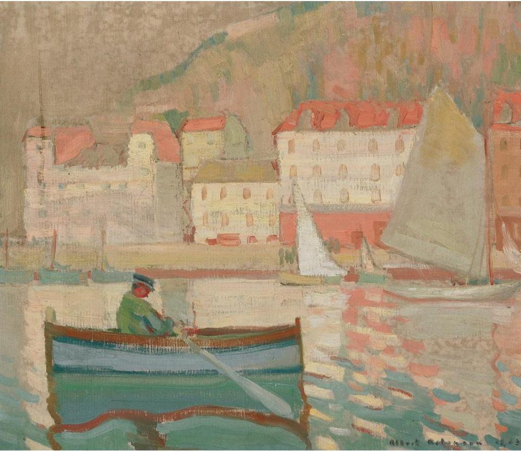 Albert Henry Robinson (1881-1956) - Coastal Scene, Northern Europe