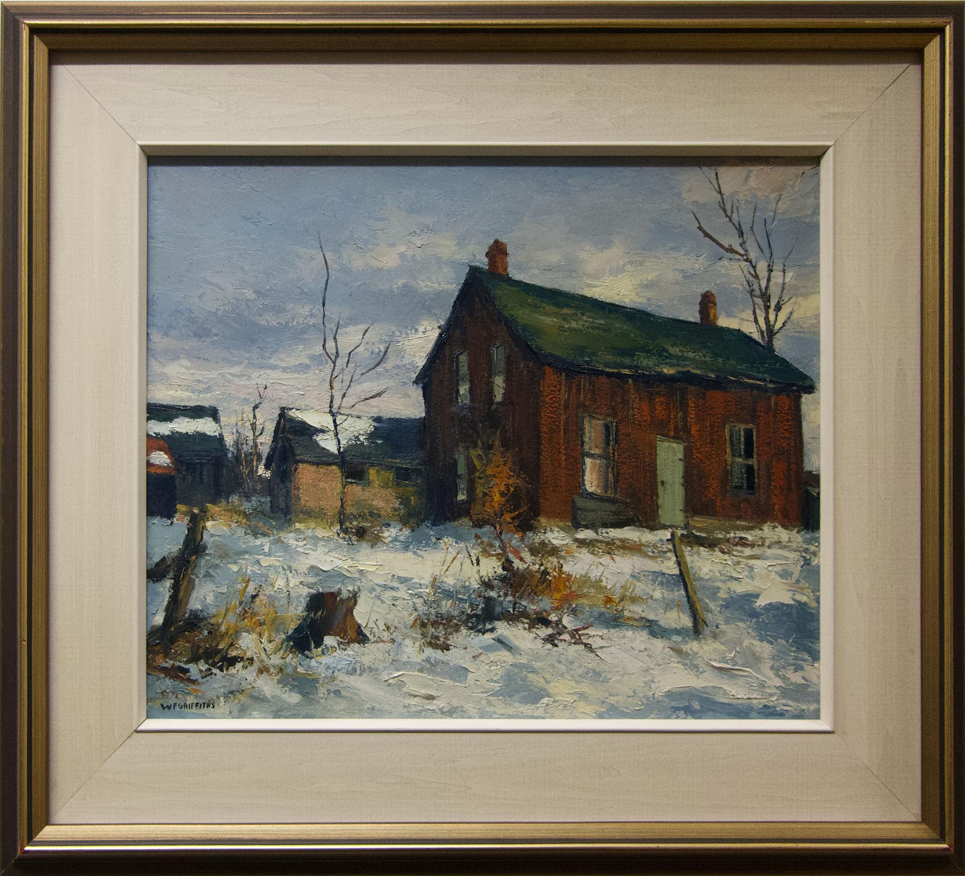 Wilf Franks Griffiths (1917-2000) - House Near Argyle, Ont.