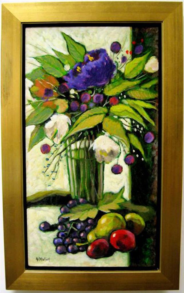 Jean-Guy Desrosiers (1934) - Nature Morte Au Bouquet Vert
