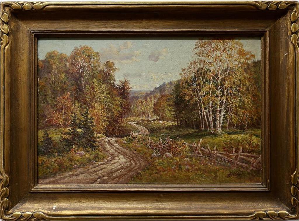 Otto Planding (1887-1964) - Rural Road North Of Muskoka