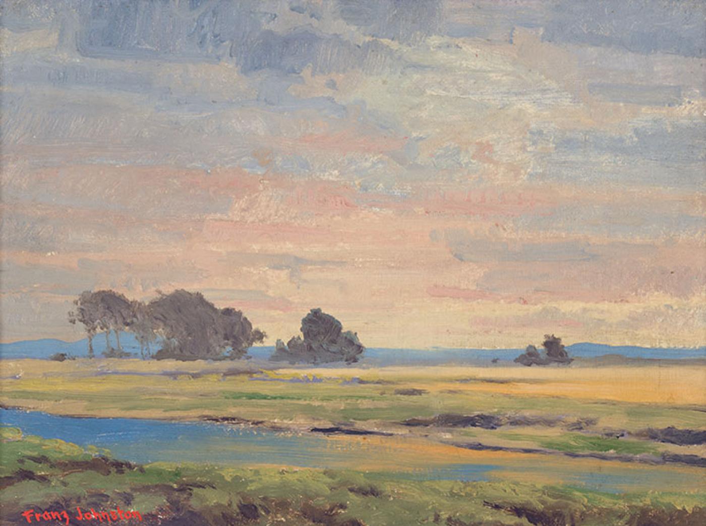 Frank (Franz) Hans Johnston (1888-1949) - Summer Sundown