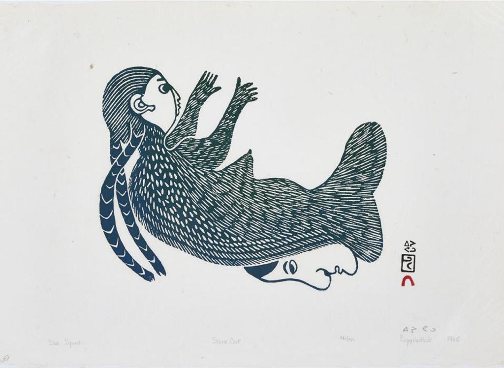 Eegyvudluk Pootoogook (1931-1999) - Sea Spirit