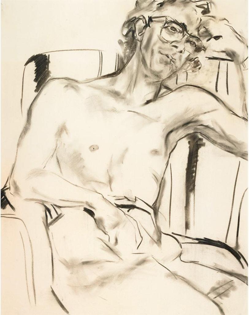 Lynn Donoghue (1953-2003) - Portrait Of A Seated Man