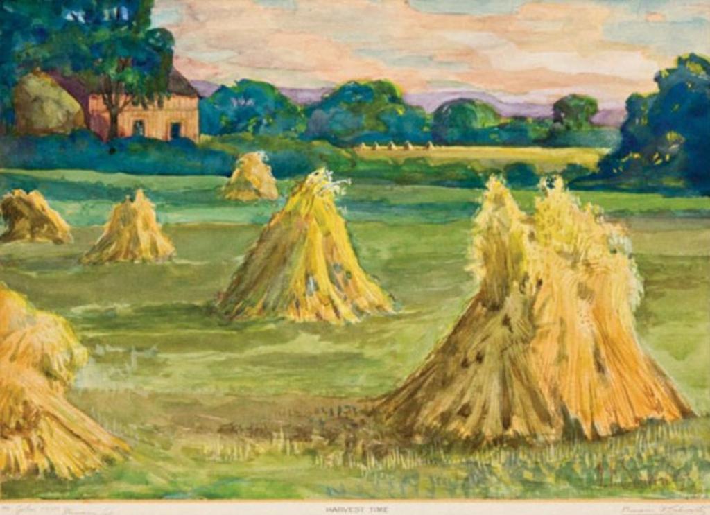 Herman Herbert Schwartz (1885-1962) - Harvest Time