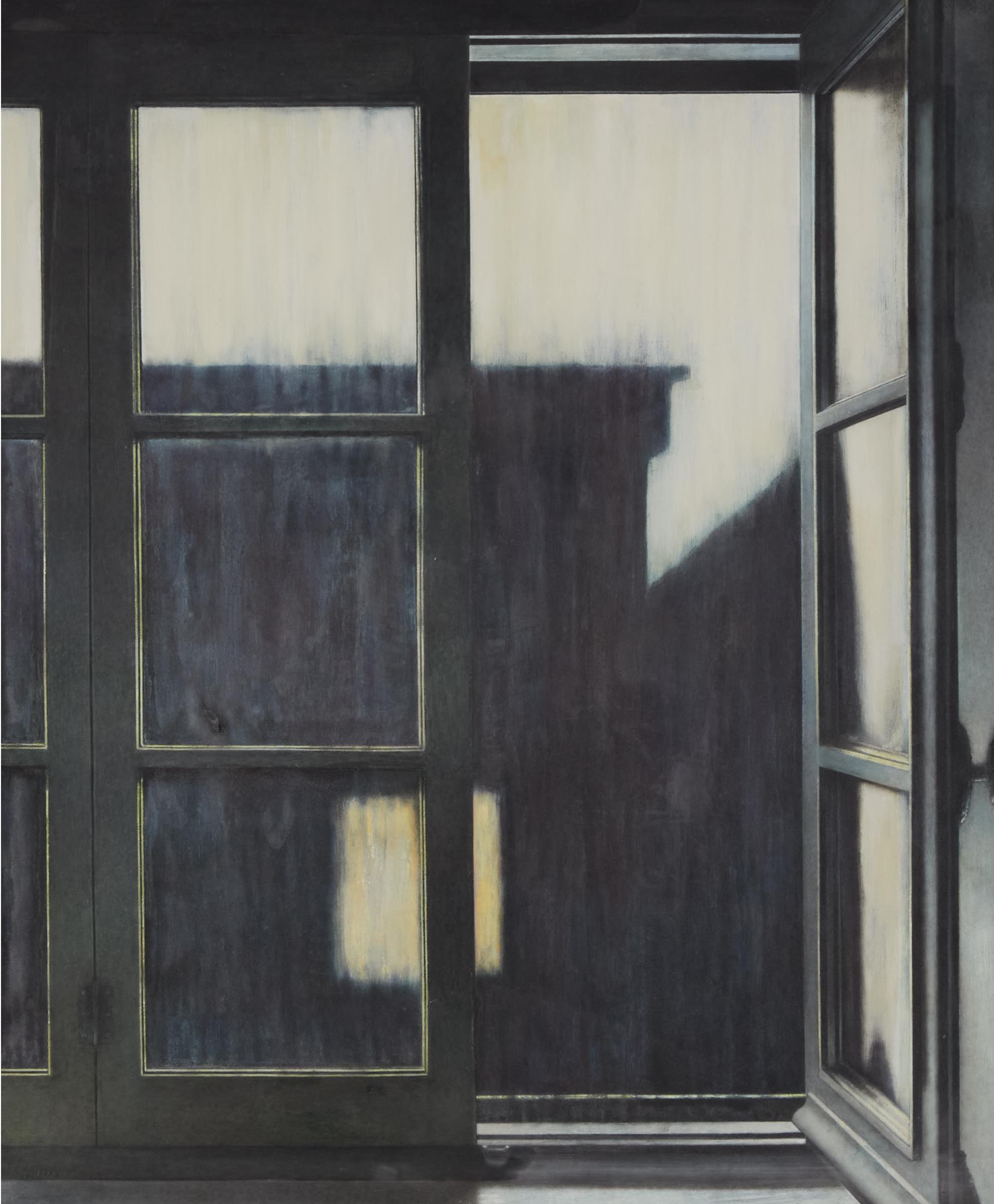 Jeremy Lawrence Smith (1946) - Window, Lightning And Rain, 2001-2002