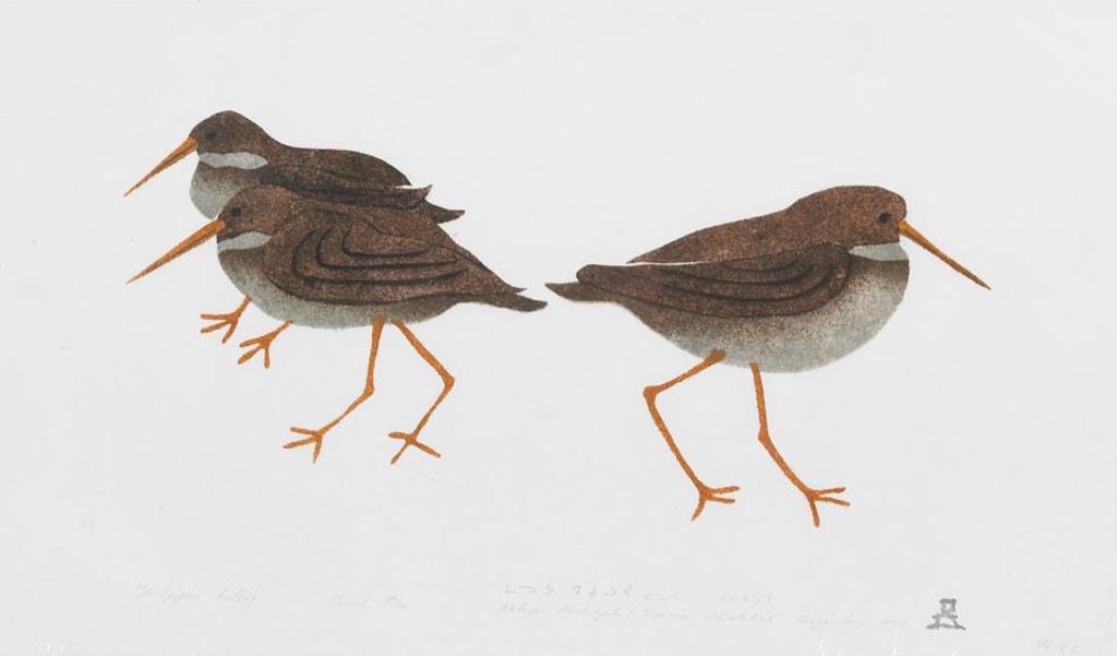 Malaya Akulukjuk (1915-1995) - Sandpipers Resting