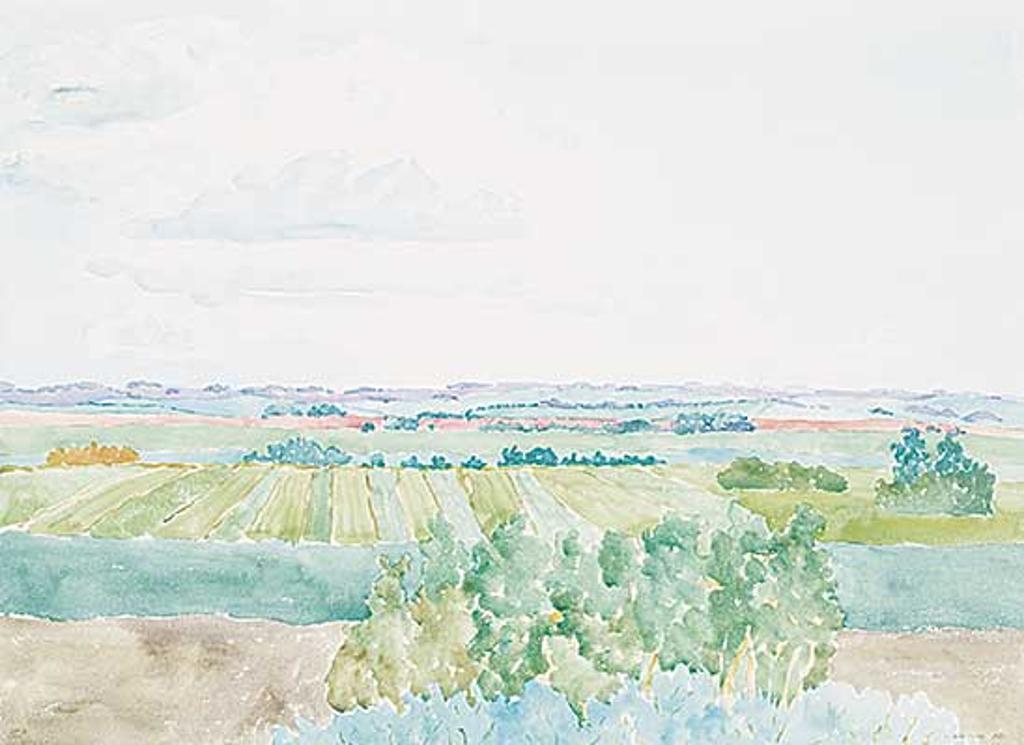 Catherine Perehudoff (1958) - Untitled - Fields in June