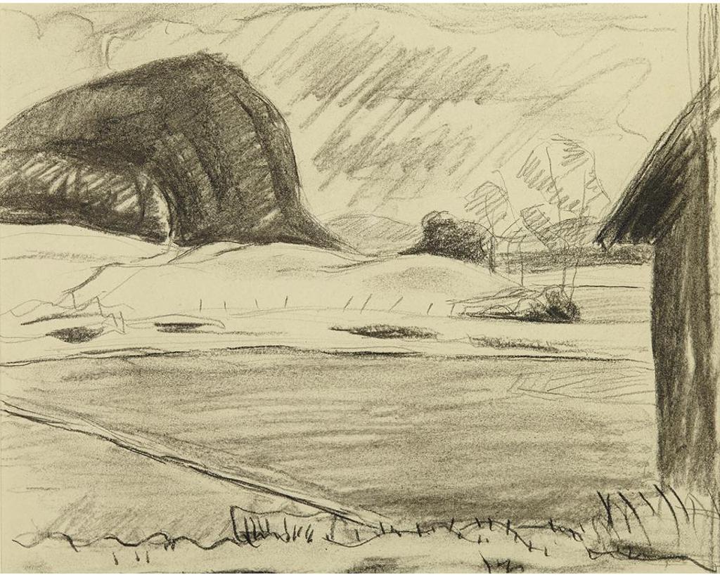John Goodwin Lyman (1886-1967) - Landscape With Hill