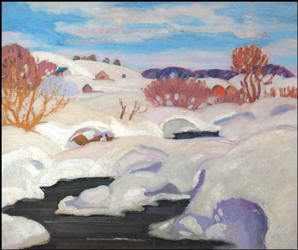 Randolph Stanley Hewton (1888-1960) - Winter Landscape