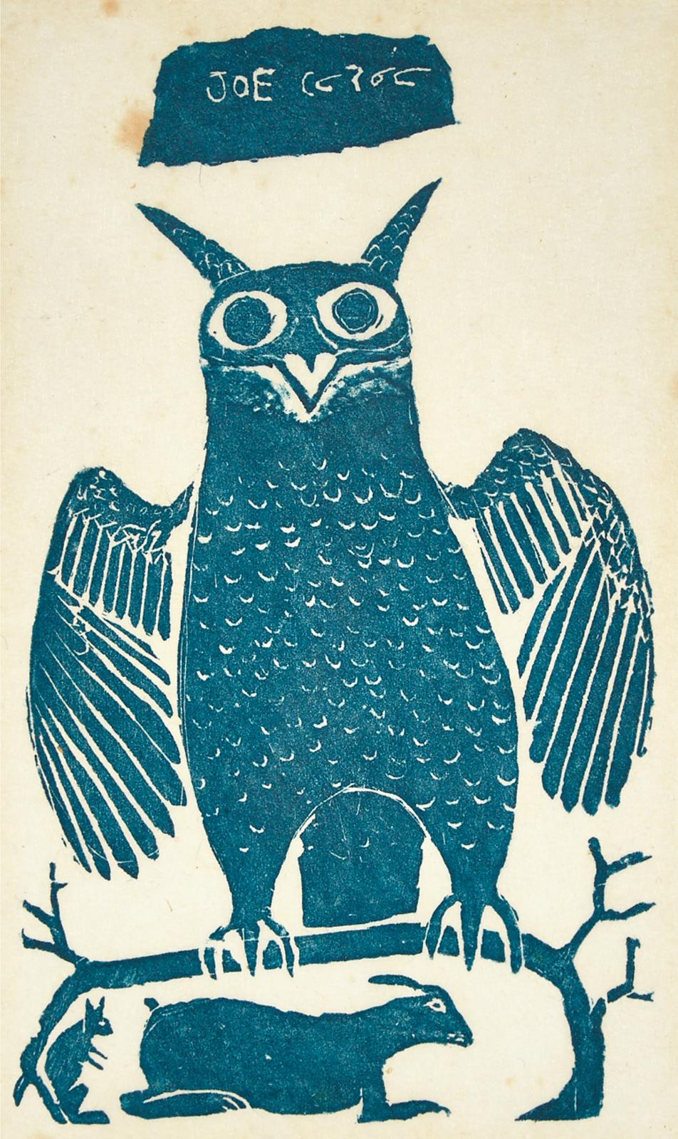 Joe Talirunili (1893-1976) - Owl