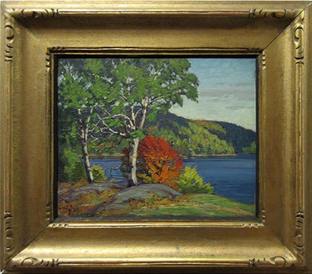 Herbert Sidney Palmer (1881-1970) - Birch And Maple, Mountain Lake