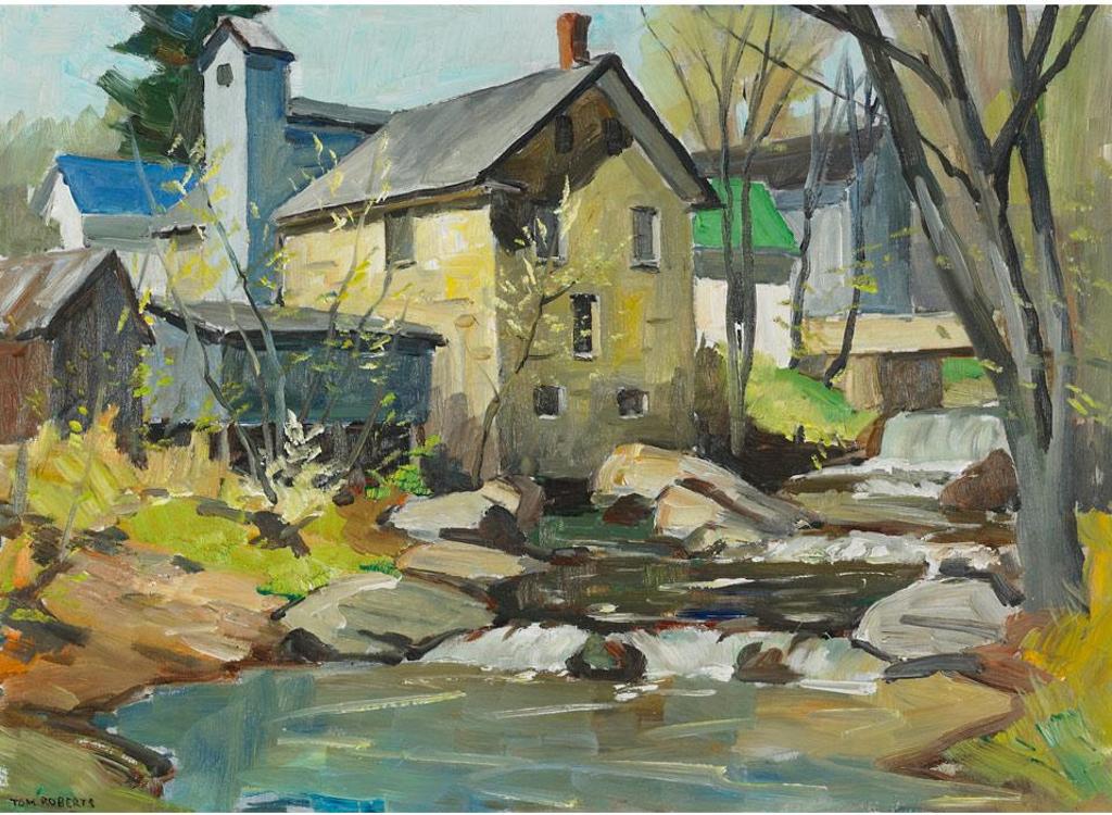 Thomas Keith (Tom) Roberts (1909-1998) - Mill - Eastern Townships, Quebec