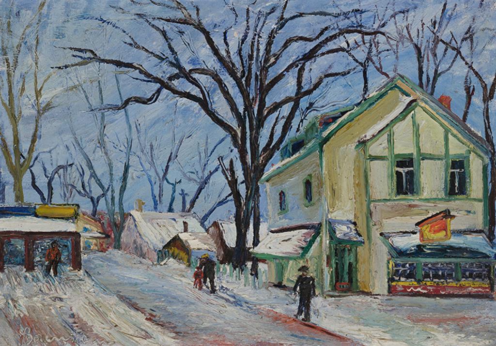 Samuel (Sam) Borenstein (1908-1969) - Street in Cartierville