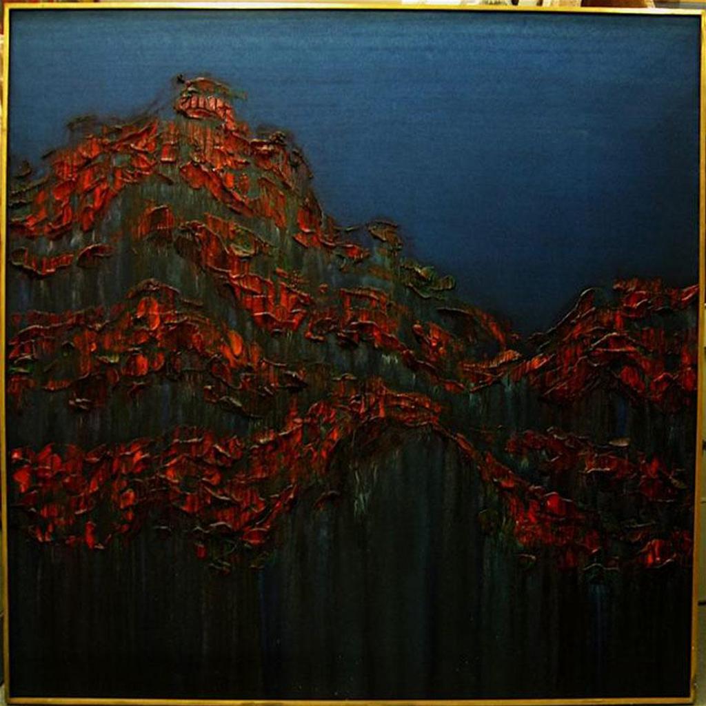 Lillian Sarafinchan (1935) - Untitled (Mountain Landscape)