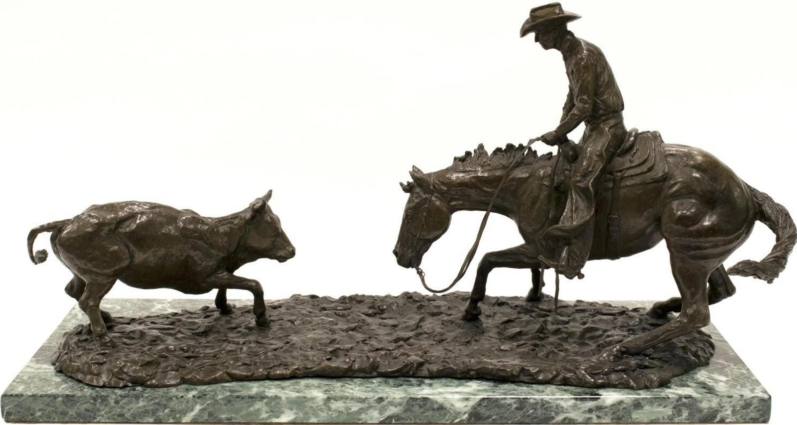 Jim Reno (1929-2008) - Cutting Horse