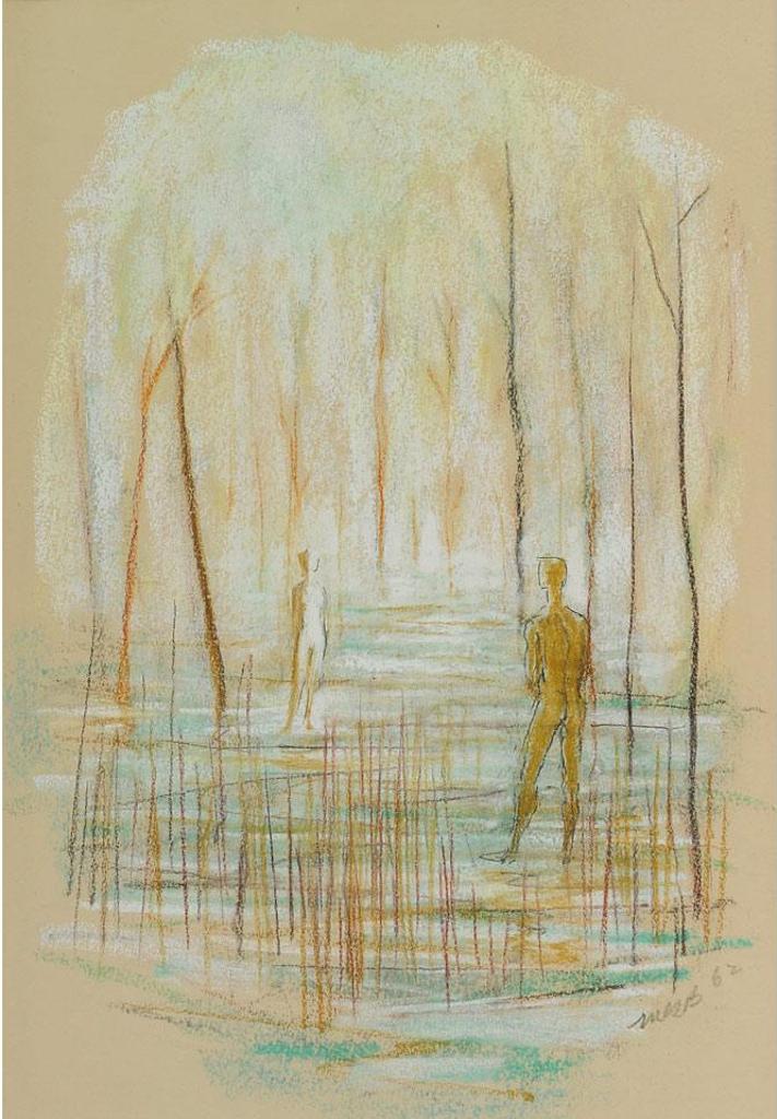 Miller Gore Brittain (1912-1968) - Figures In A Mist