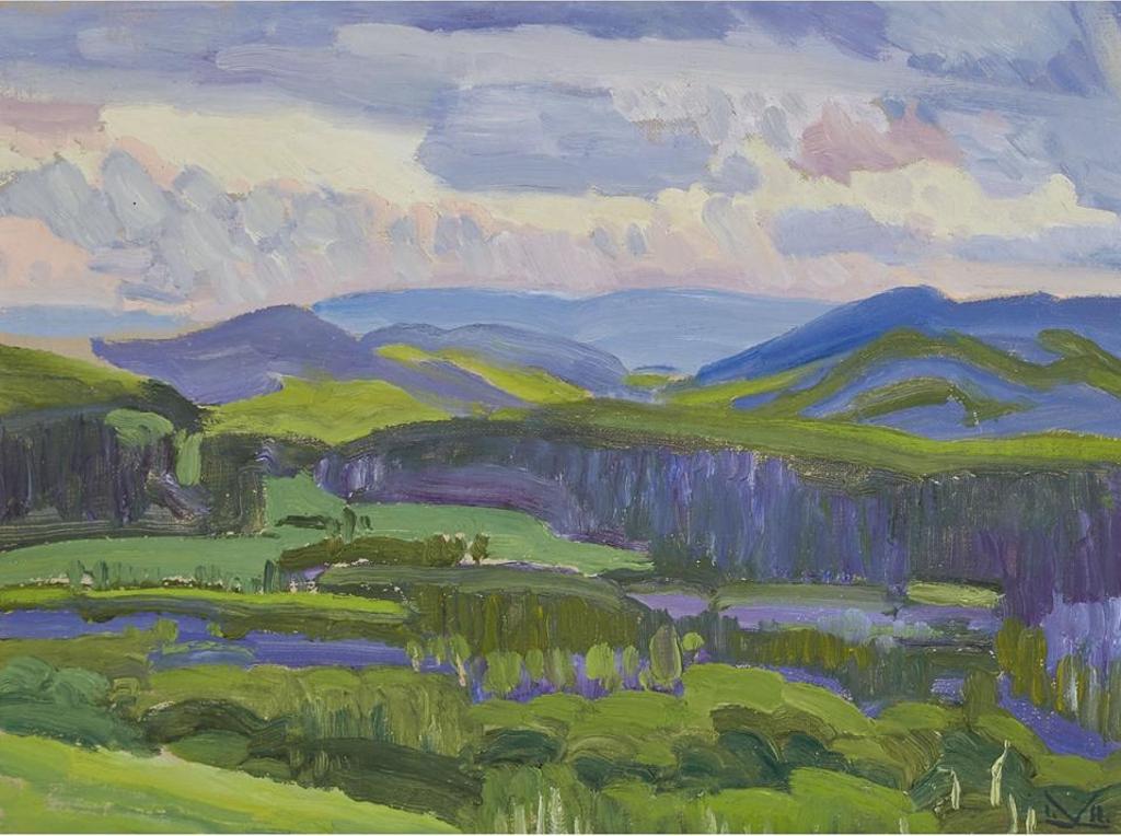 Illingworth Holey (Buck) Kerr (1905-1989) - South West Of Turner Valley