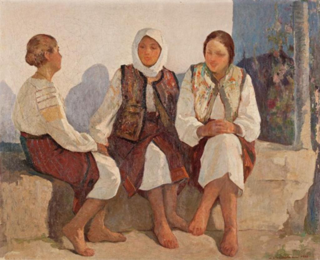 Honoriu I. Cretulescu (1897-1978) - The Peasant Women