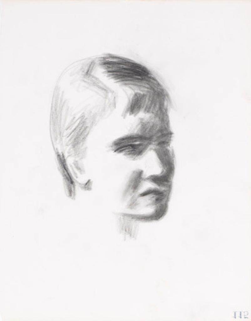 William Goodridge Roberts (1921-2001) - Face in Near Profile
