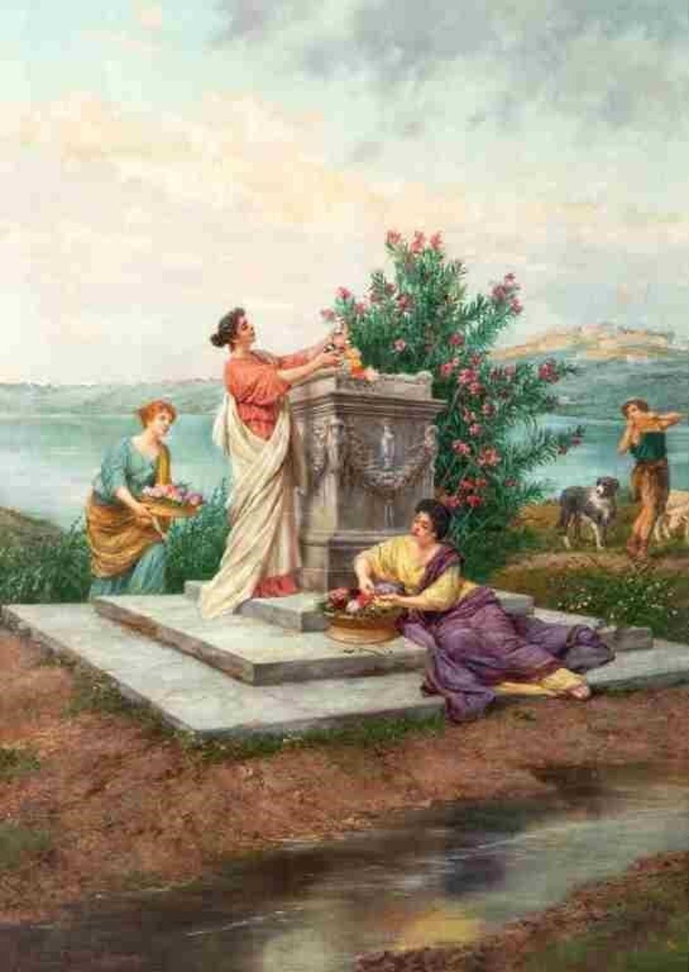 Pietro Gabrini (1856-1926) - The Festival of Spring (1907)