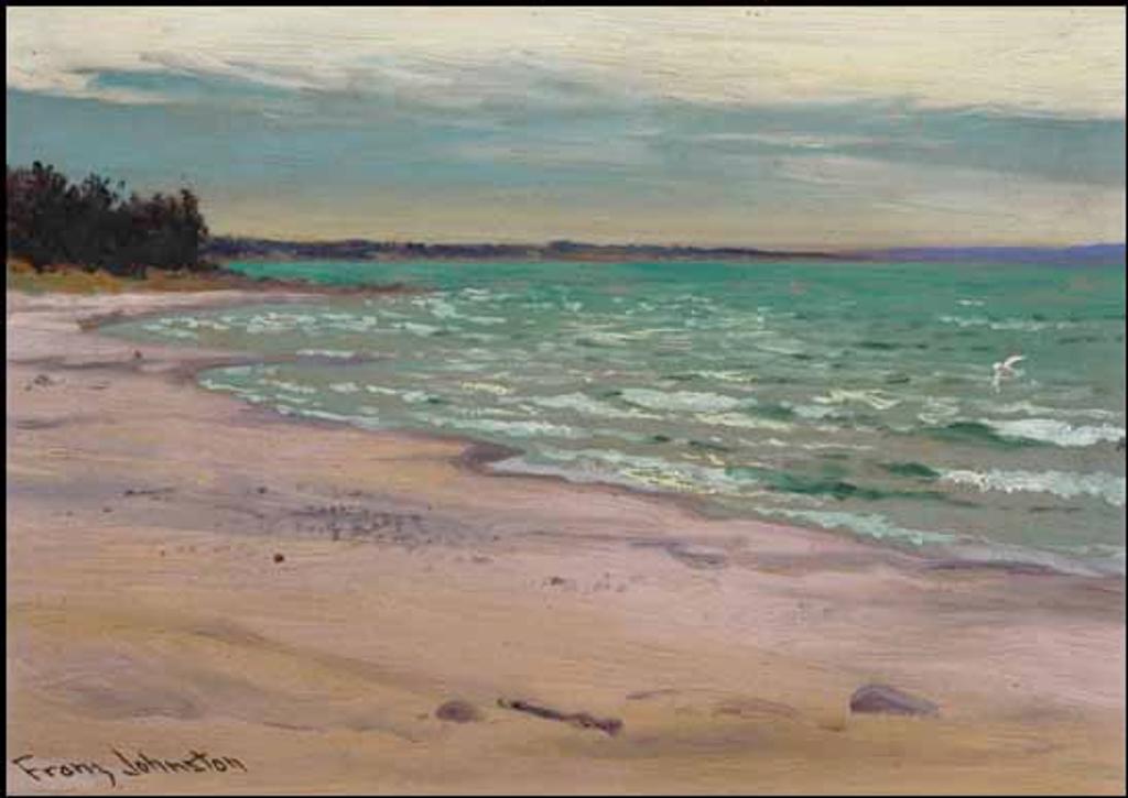 Frank (Franz) Hans Johnston (1888-1949) - The Lone Gull, Georgian Bay