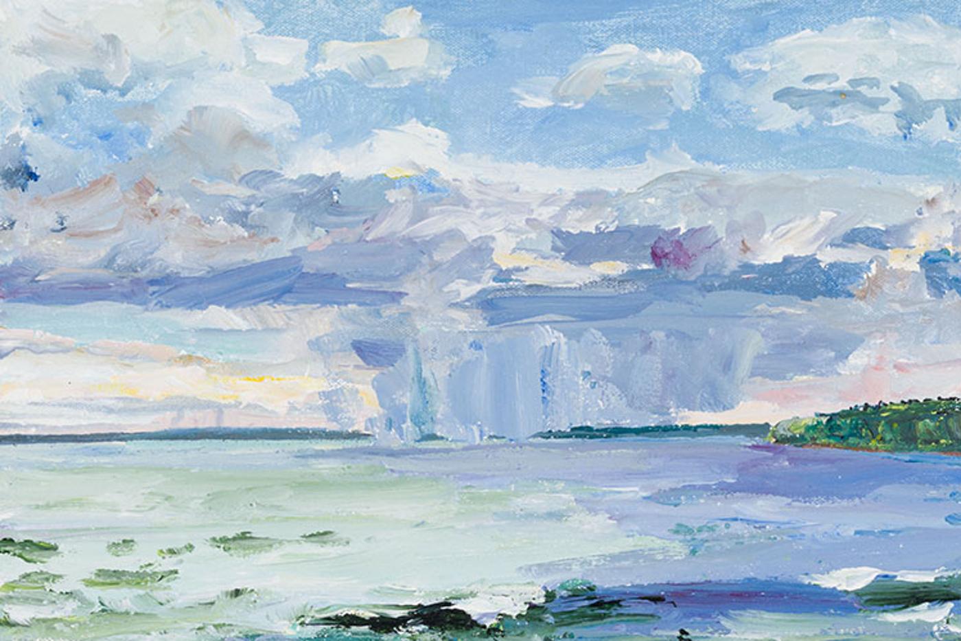 Dorothy Elsie Knowles (1927-2001) - Rain Cloud at Waskesiu