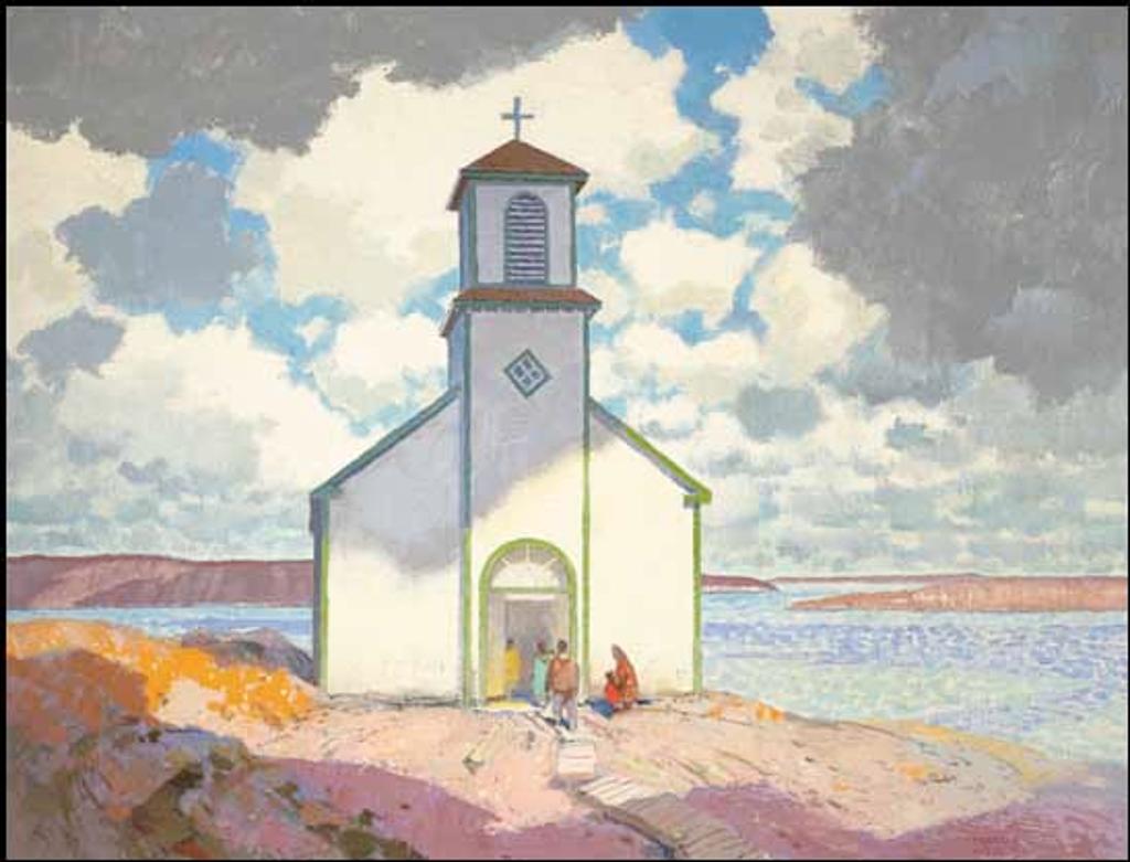 George Franklin Arbuckle (1909-2001) - The White Church